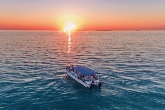 Key West Sunset Harbor Cruise with Premium Drinks, Hors-d’oeuvres and FREE shuttle to location