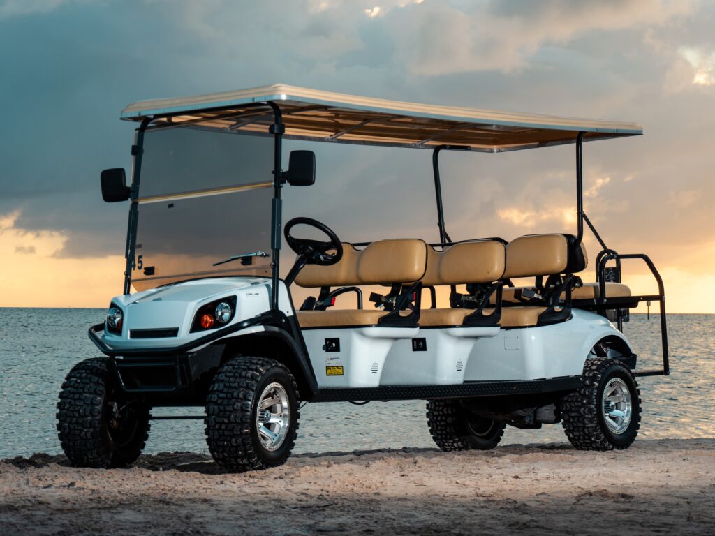 Key West 8 Seater EZGO Golf Cart Rental Image 3