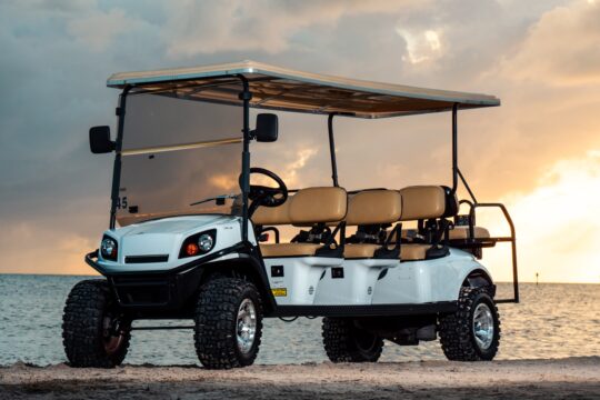 Key West 8 Seater EZGO Golf Cart Rental