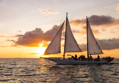 Key West Private Wind & Wine Charter (for up to 30 guests)